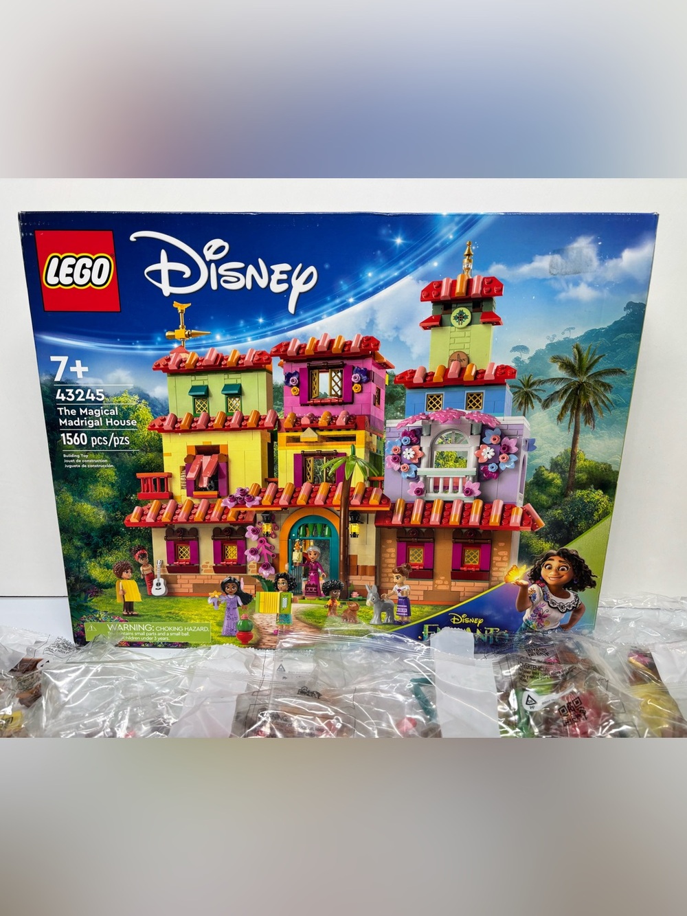 Lego Disney Bright Multi-Color Encanto Casa Playset - Lego Set 43245